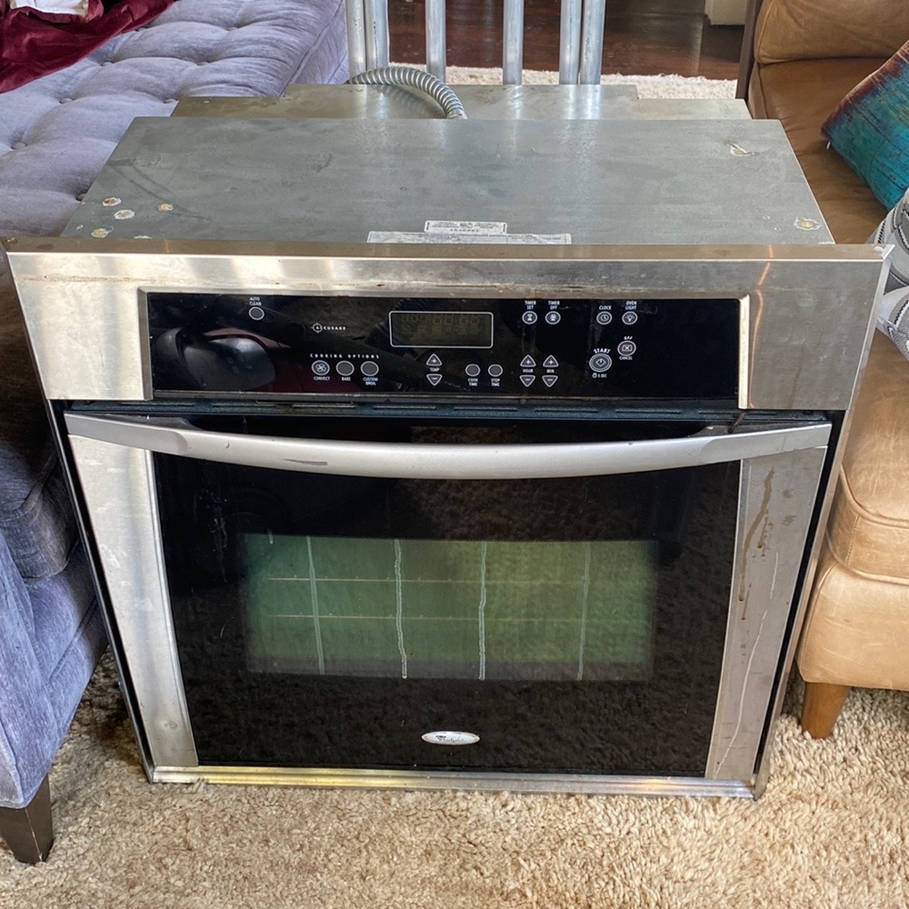 Whirlpool wall oven